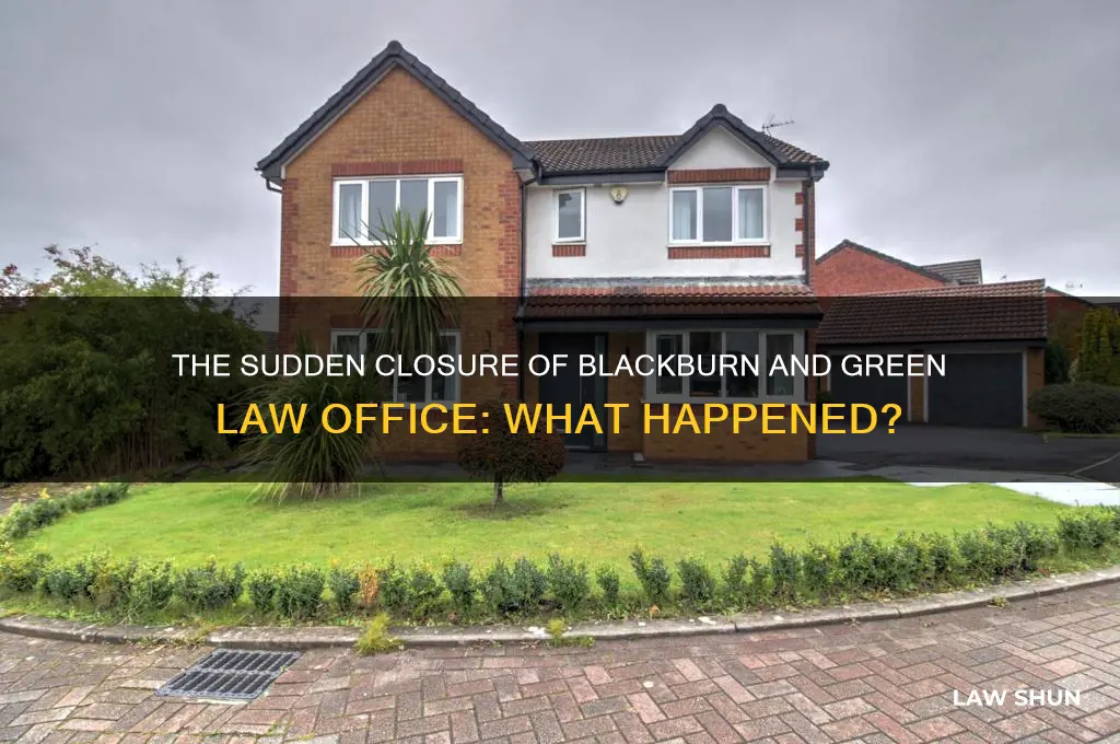 what happened to blackburn and green law office