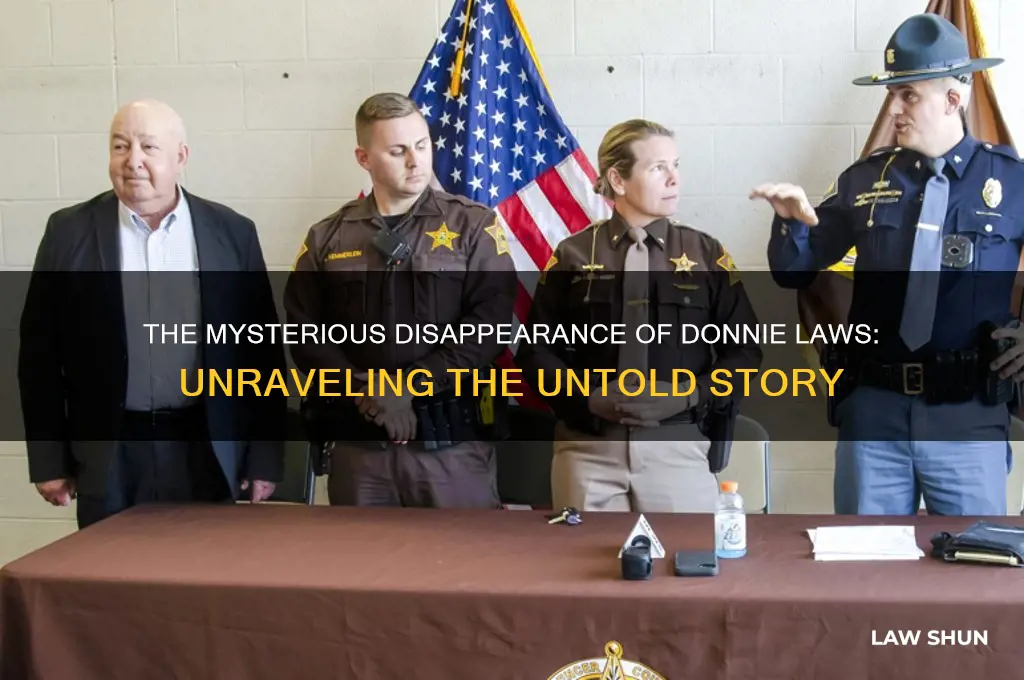 what happened to donnie laws