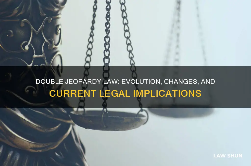 what happened to double jeopardy law