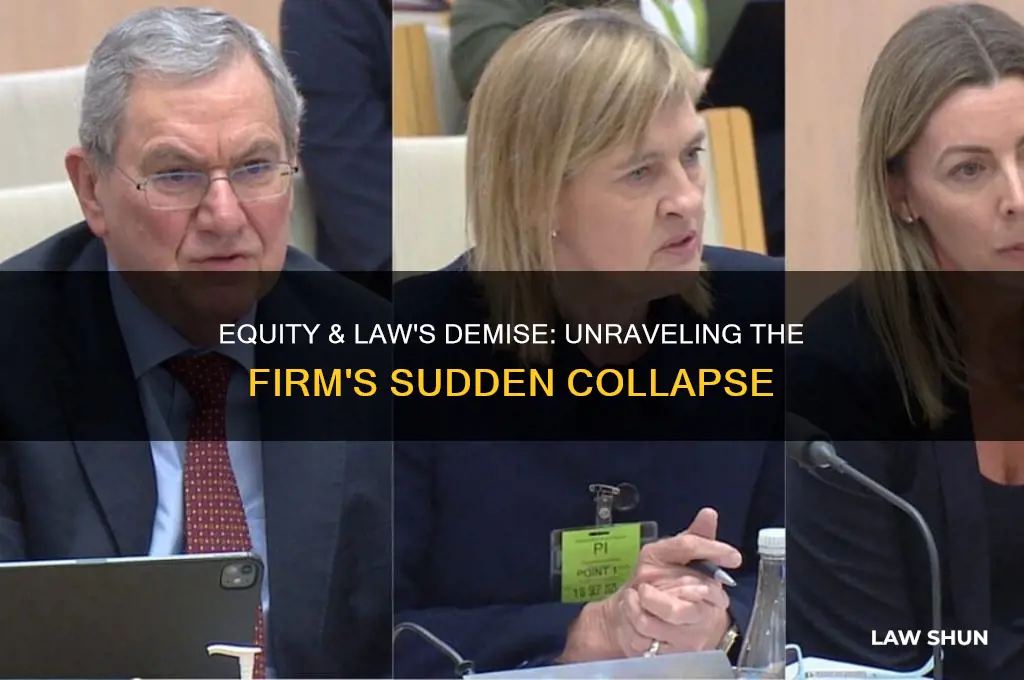 what happened to equity & law