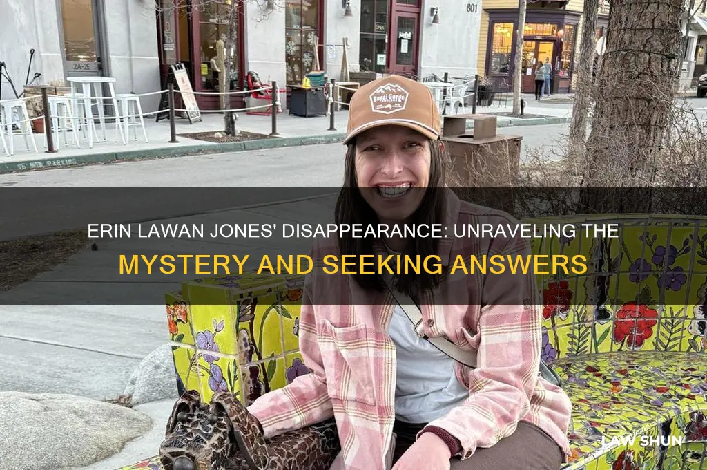 what happened to erin lawan jones