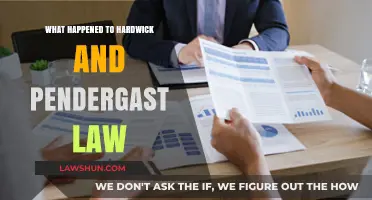 The Fall of Hardwick & Pendergast: A Legal Legacy Lost