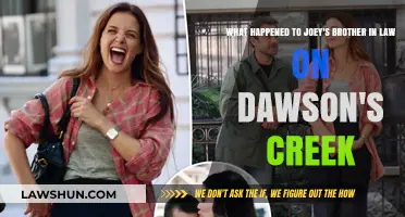 Joey's Brother-in-Law: The Dawson's Creek Mystery