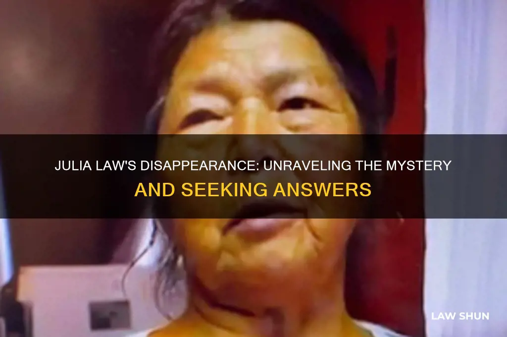 what happened to julia law