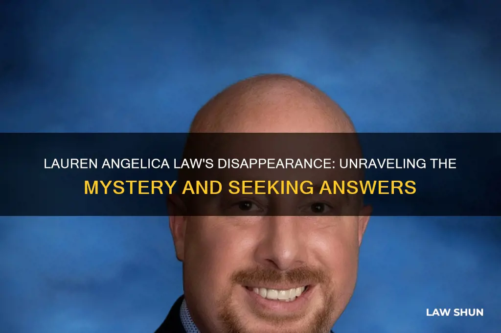 what happened to lauren angelica law