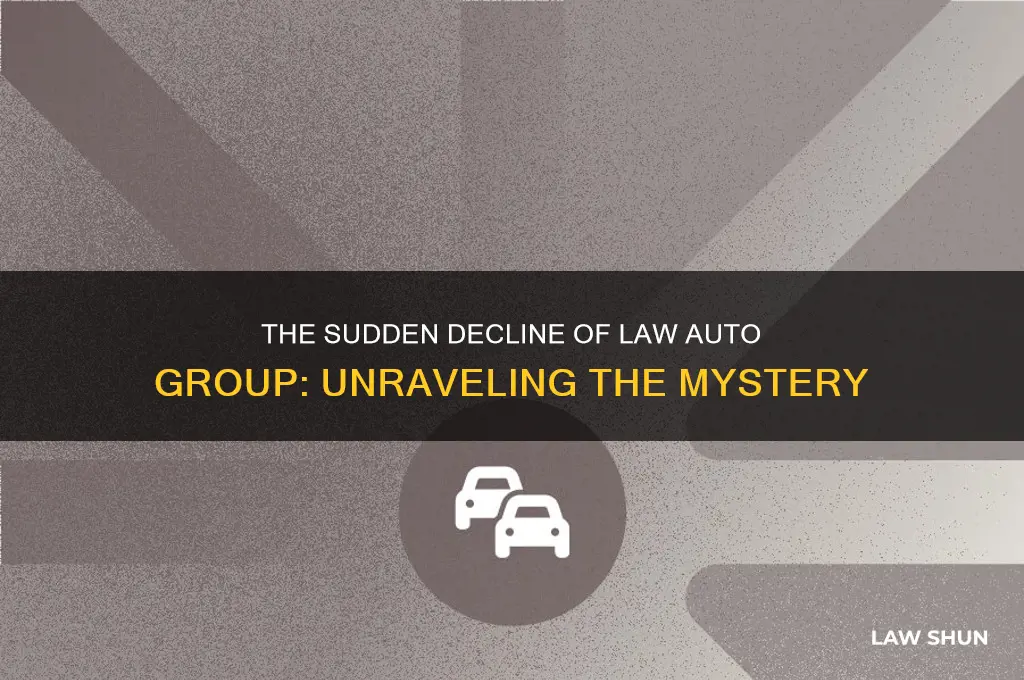 what happened to law auto group