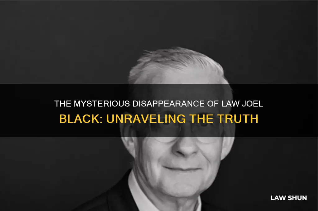 what happened to law joel black
