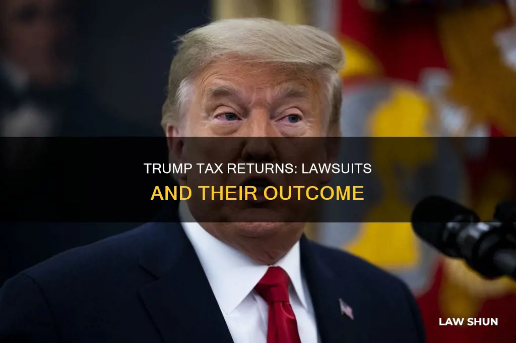 what happened to law suits for trup tax returns