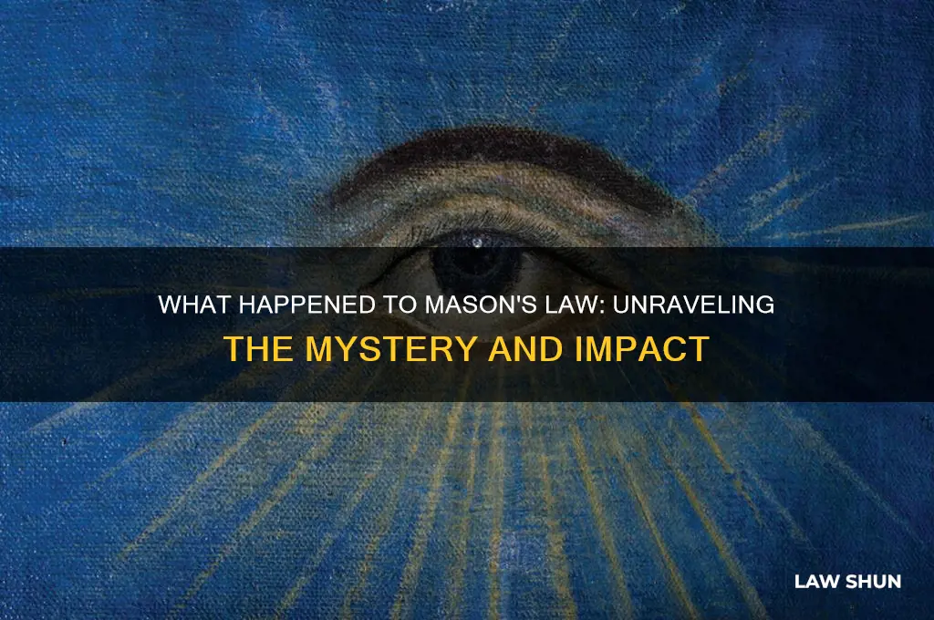 what happened to mason