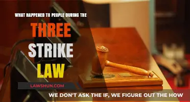 Three Strikes Law Impact: Lives Shattered by Harsh Sentencing