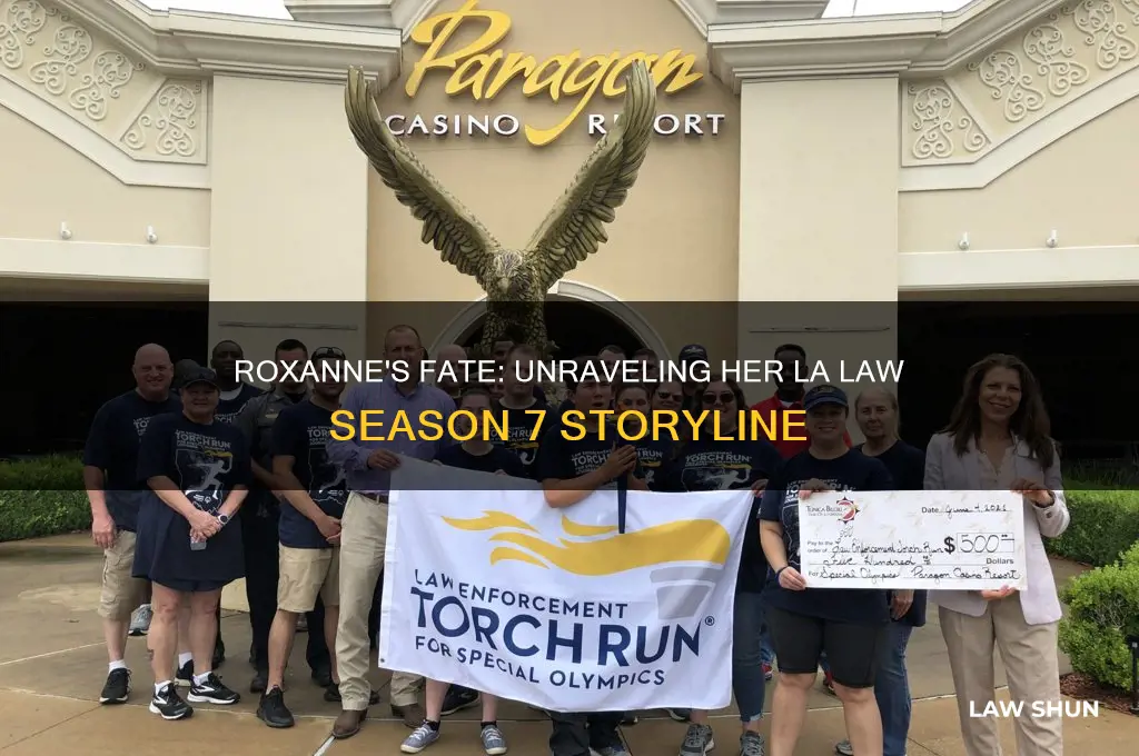 what happened to roxanne on la law season 7
