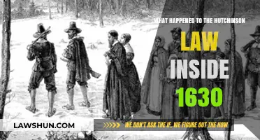 The Hutchinson Law's Fate: Unraveling 1630's Legal Mystery
