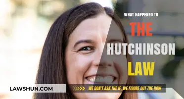 The Hutchinson Law's Demise: Unraveling Its Sudden Disappearance and Impact