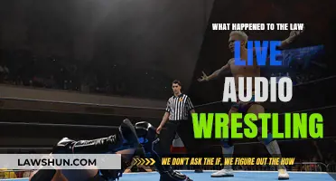 The Sudden Disappearance of Law Live Audio Wrestling Explained