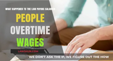 Overtime Wages: What Happened to Salaried Workers' Extra Pay?
