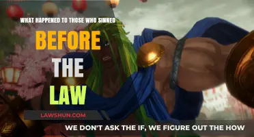 Before the Law: Exploring the Fate of Ancient Sinners and Their Sins