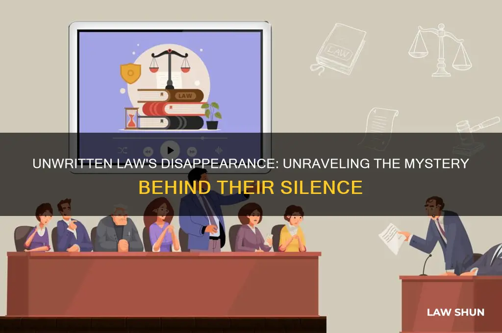 what happened to unwritten law