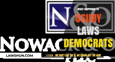 Democrats and the Decline of Usury Laws: A Historical Shift