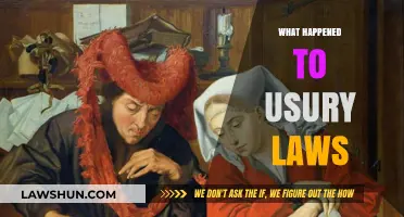 The Disappearance of Usury Laws: A Historical and Legal Analysis