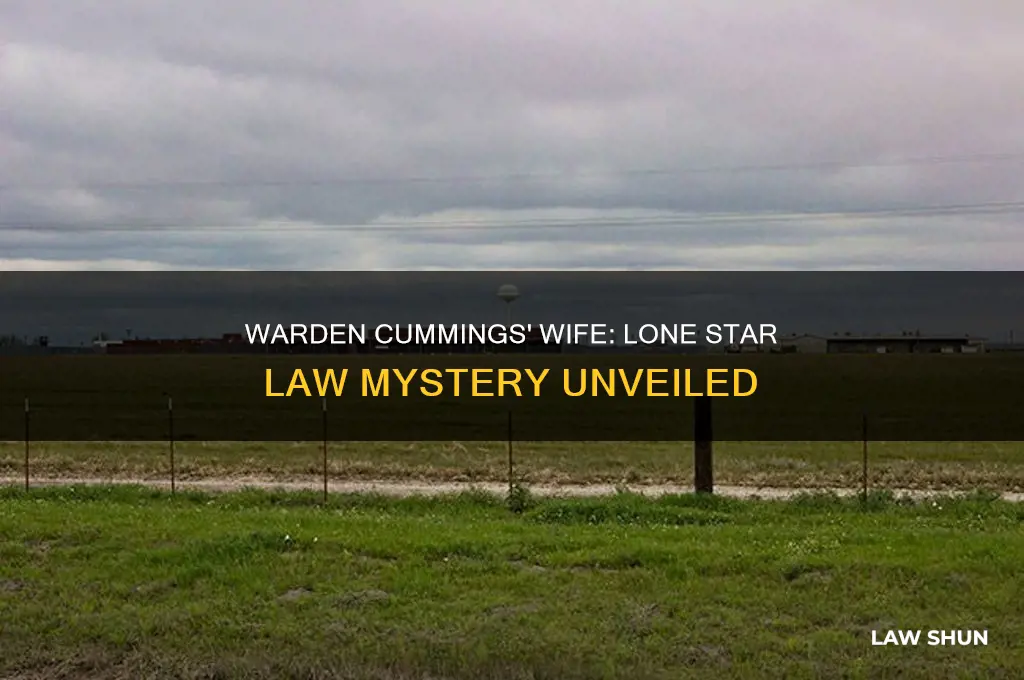 what happened to warden cummings wife on lone star law