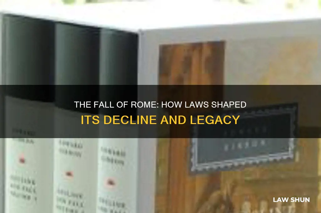 what happened when rome laws