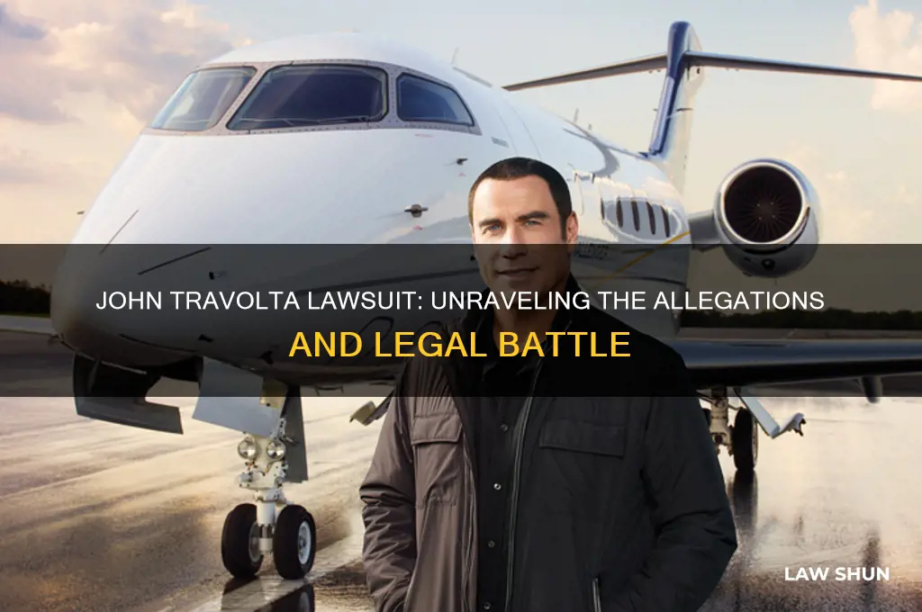 what happened with john travolta law suit