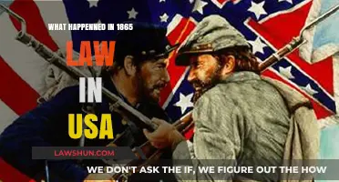 1865 Legal Revolution: Transformative U.S. Laws Shaping History