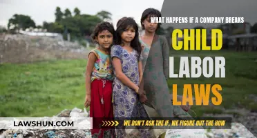 Child Labor Laws: Consequences of Corporate Violation