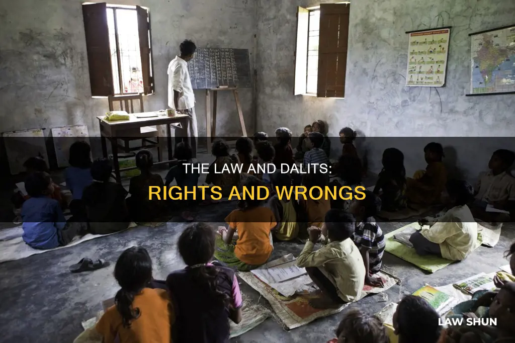 what happens if a dalit breaks the law