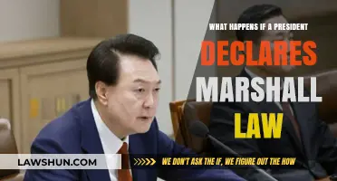 What Happens When a President Declares Martial Law?