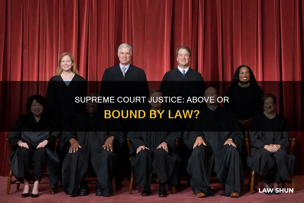 what happens if a supreme court justice breaks the law