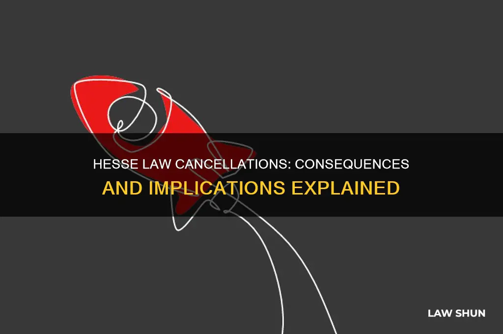 what happens if everything cancels in hesse law