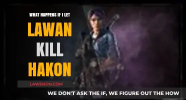 Consequences of Letting Lawan Kill Hakon: A Moral Dilemma Explored