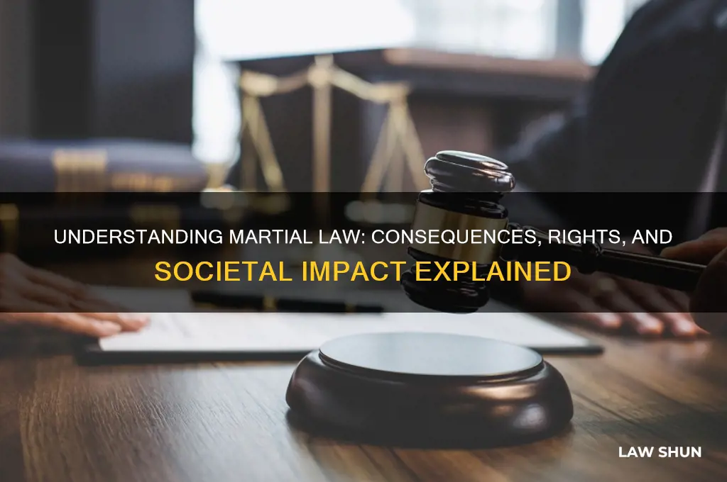 what happens if marshal law is declared