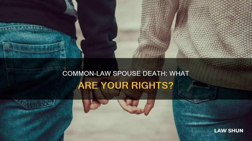 what happens if my common law spouse dies