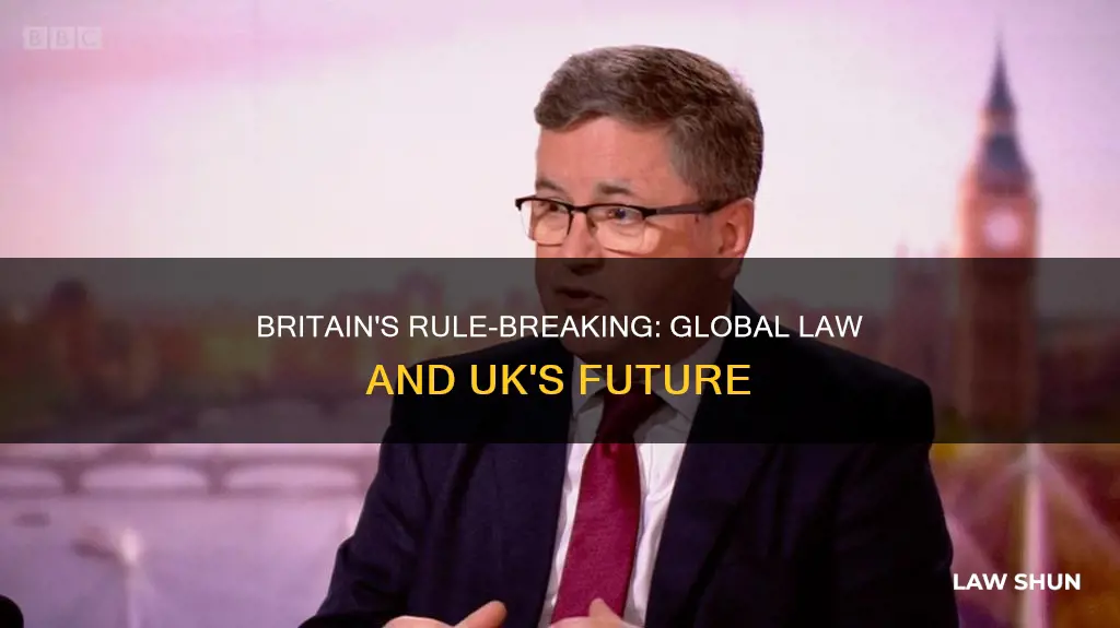 what happens if uk breaks international law