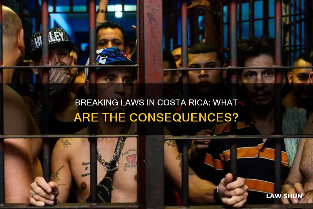 what happens if you break a law in costa rica