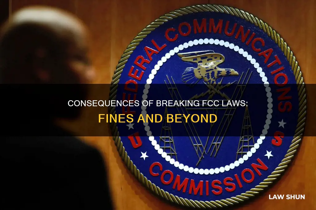 what happens if you break fcc law