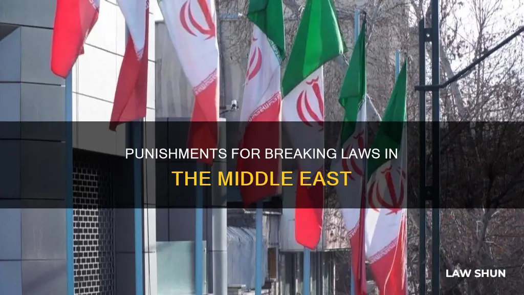 what happens if you break the law in middle east