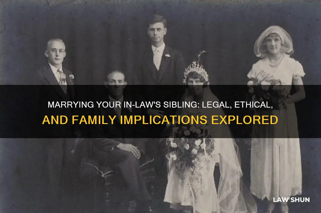 what happens if you marry your in-law