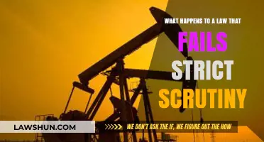 When Laws Fail Strict Scrutiny: Consequences and Legal Implications