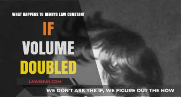 Doubling Volume: Impact on Henry's Law Constant Explained