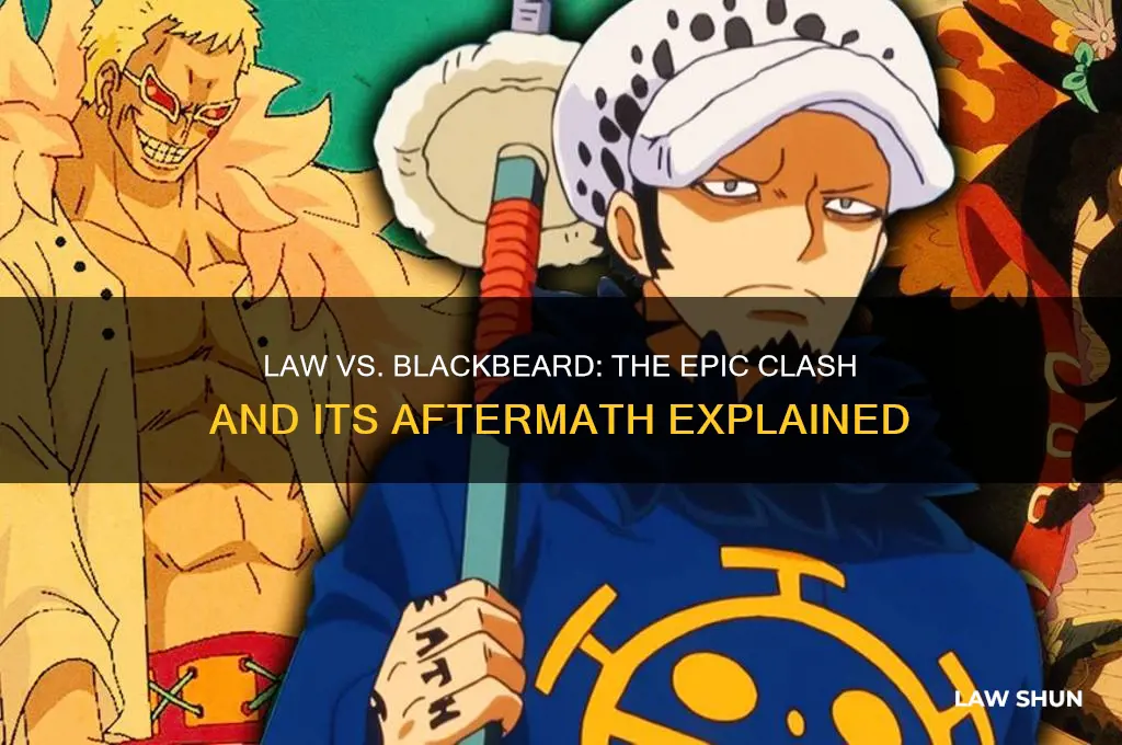 what happens to law vs blackbeard