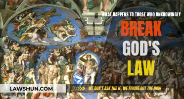 God's Law: Unknowing Breakers and Their Fate