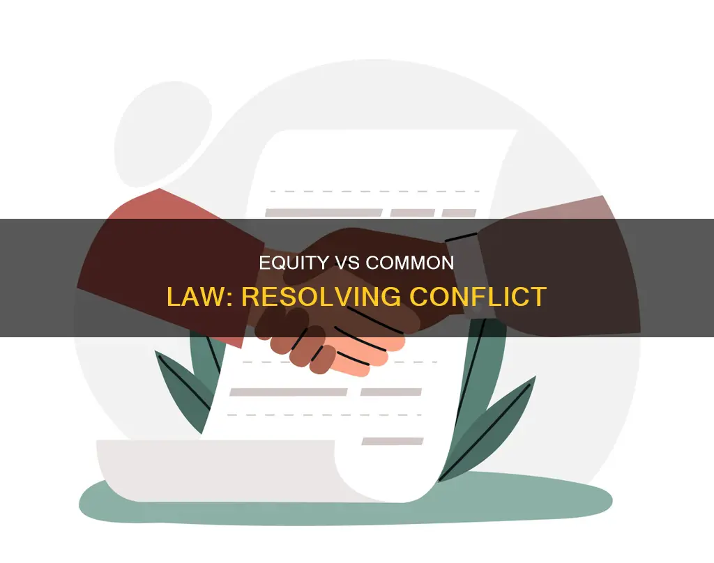 what happens when common law and equity conflict