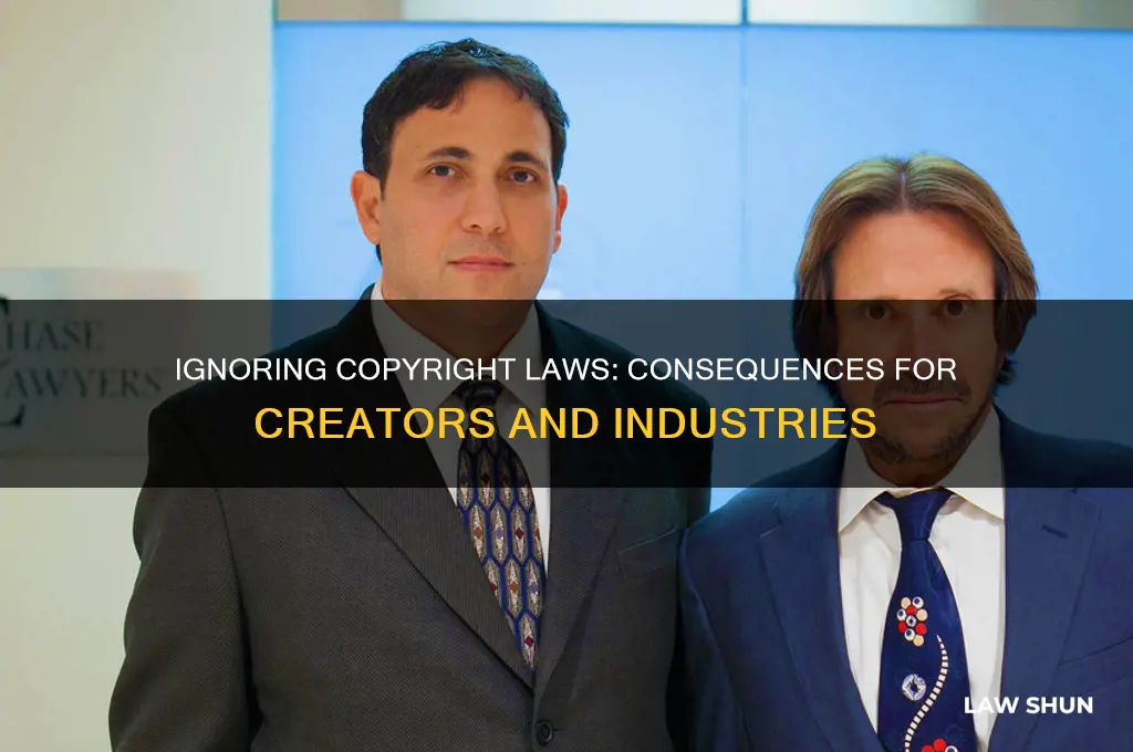 what happens when copyright laws are not respected