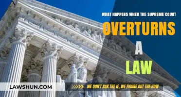 Supreme Court Overturns a Law: Legal Implications and Societal Impact