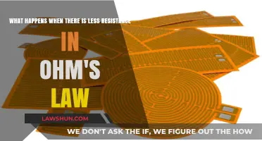 Lower Resistance in Ohm's Law: Impact on Current and Voltage