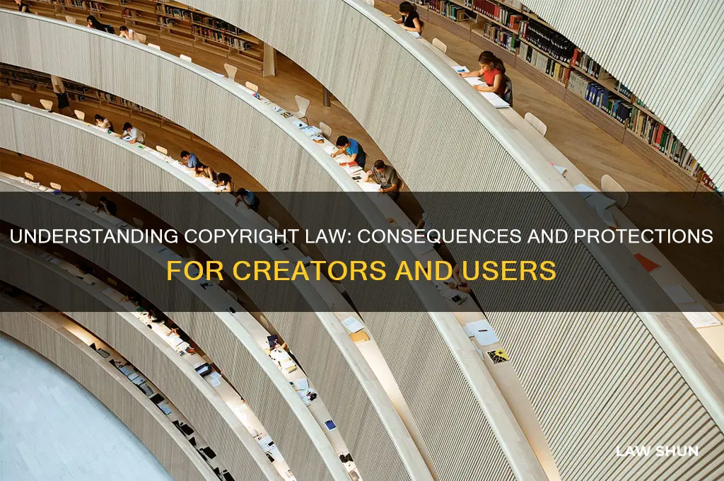 what happens when you copyright law