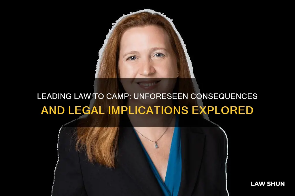 what happens when you lead law to camp